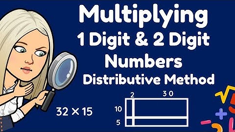 Mini Maths lesson: Year 4/5- Multiplying using BASIC Distributive Law Method