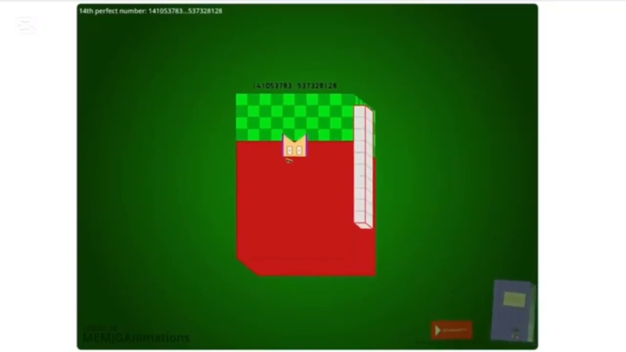 Numberblocks perfect numbers mega extended #numberblocks 