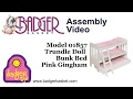 Assembly of 01857 Badger Basket Trundle Doll Bunk Beds with Ladder Assembly of 01857 Badger Basket Trundle Doll Bunk Beds with Ladder