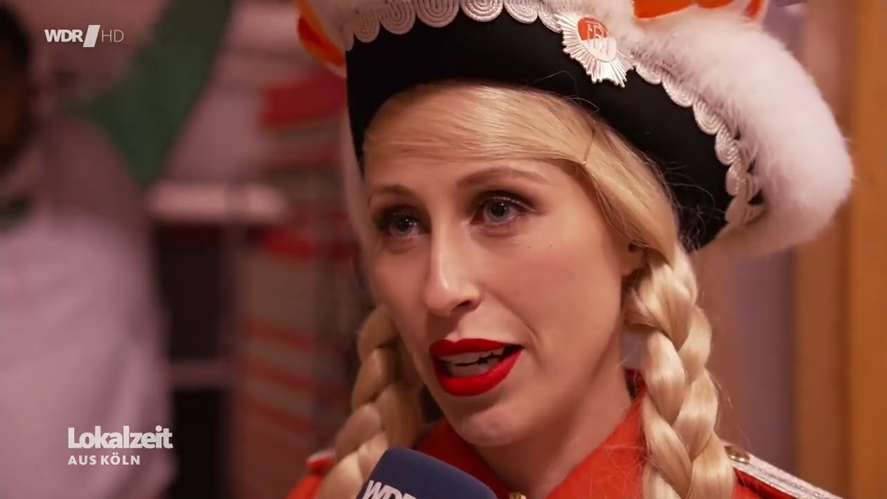 2/2 Die Marie der Nippeser Bürgerwehr Svenja Klupsch (Bericht Lokalzeit Oktober 2023)