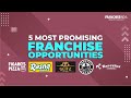 5 most promising franchise opportunities  franchise india