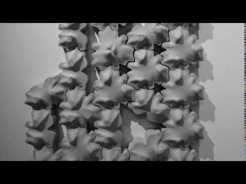 Animated Tessellation - Architectural Concrete Facade