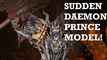 This New Daemon Prince Model Is A Great Surprise For Warhammer Chaos Fans.