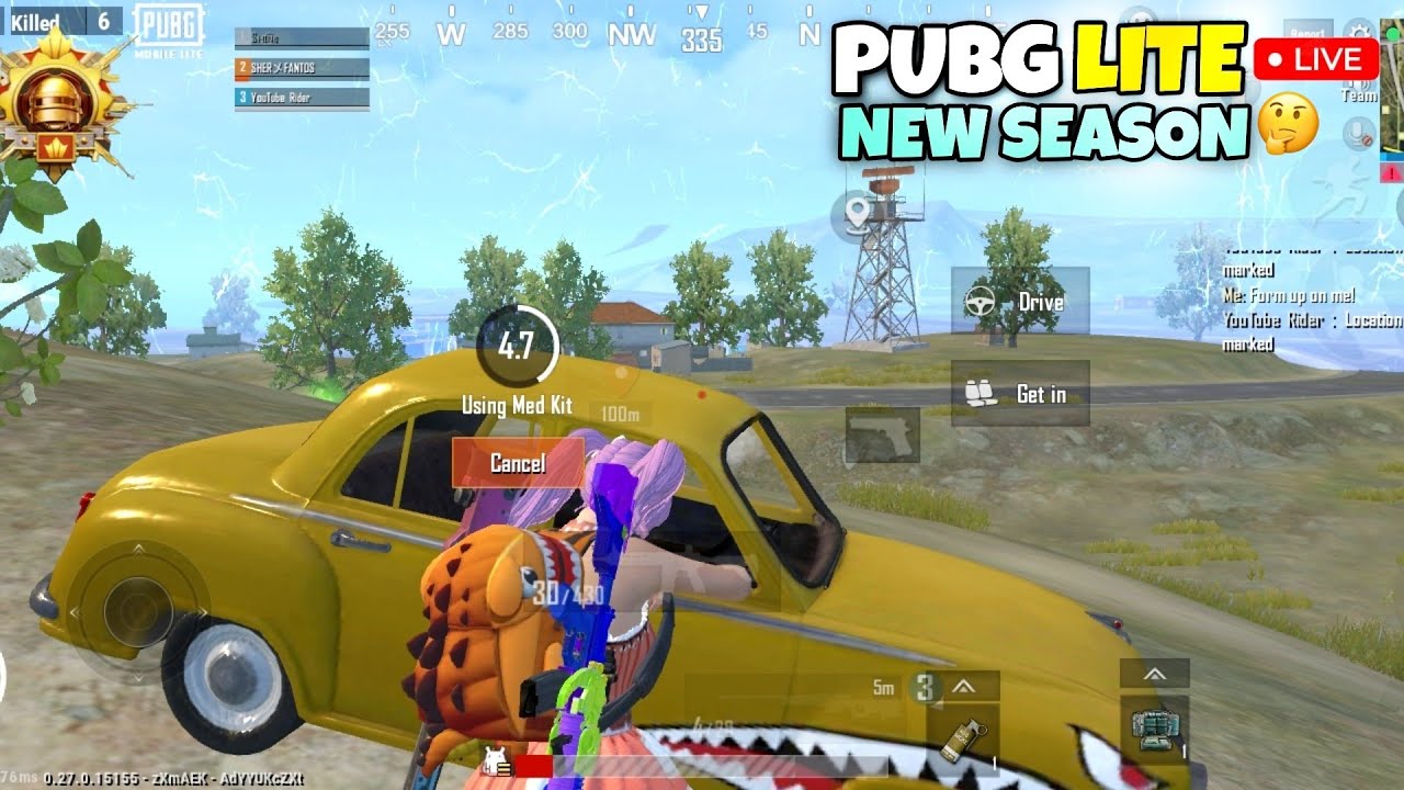 PUBG LITE LIVE | NEW SEASON? INTENSE SOLO VS SQUAD RUSH GAMEPLAY - YouTube