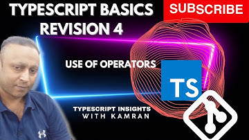TypeScript basics Revision 4: Operators - Arithmetic operators