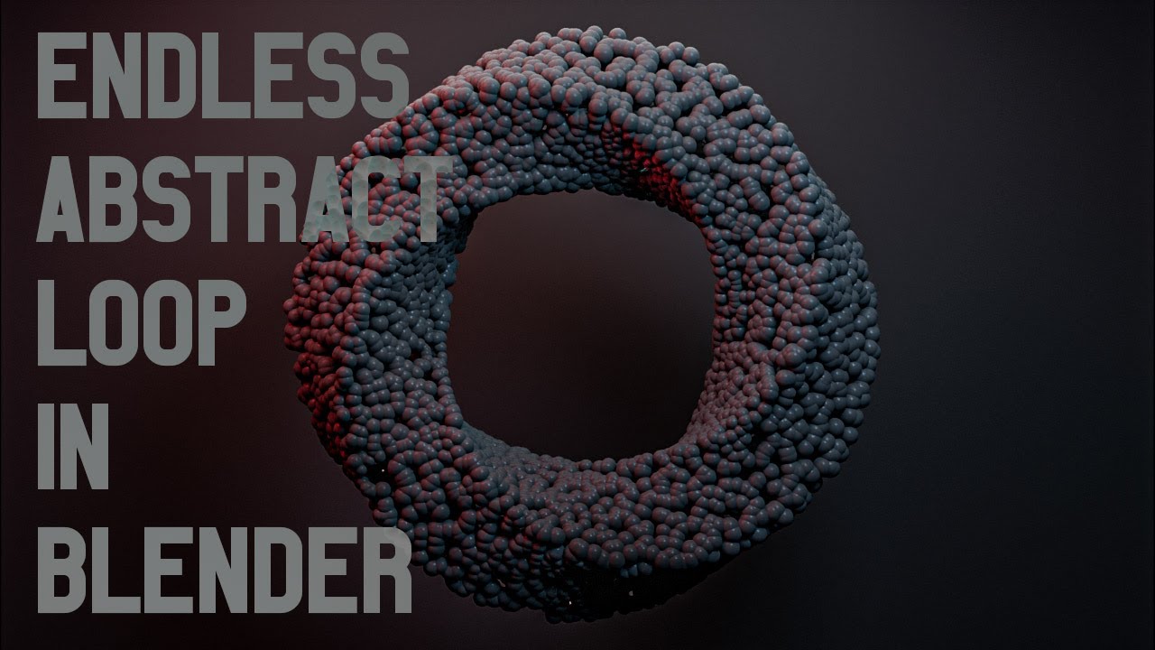 Blender Cool Endless Abstract Loop Explained In Sinhala YASIRU FX 