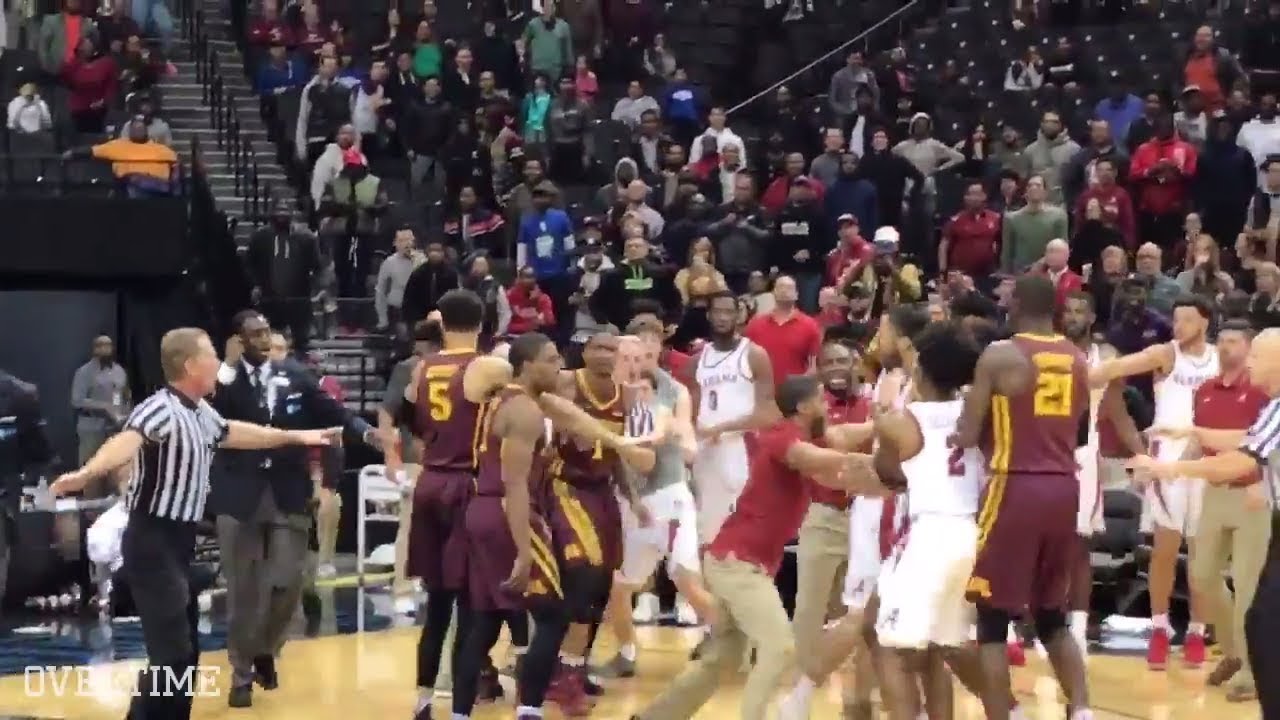 overtime pay computation COLLIN SEXTON vs ISAIAH WASHINGTON! Alabama's Entire Bench Gets EJECTED! They Only Have 3 PLAYERS!