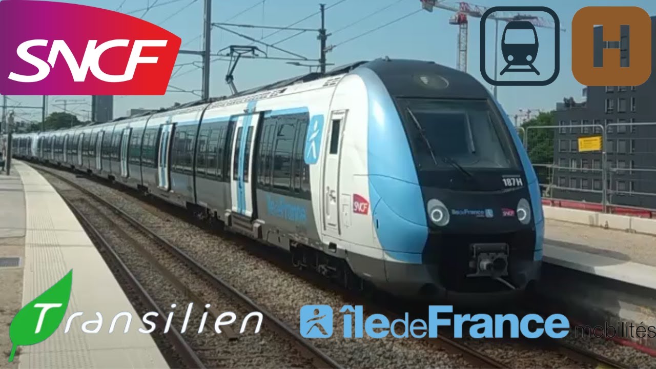[Transilien H] Départ D'une Z50000 NAT A Saint-Denis - YouTube