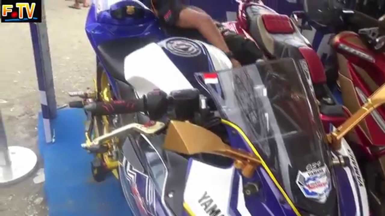 Top Modifikasi R15 Racing Blue Combo Modifikasi