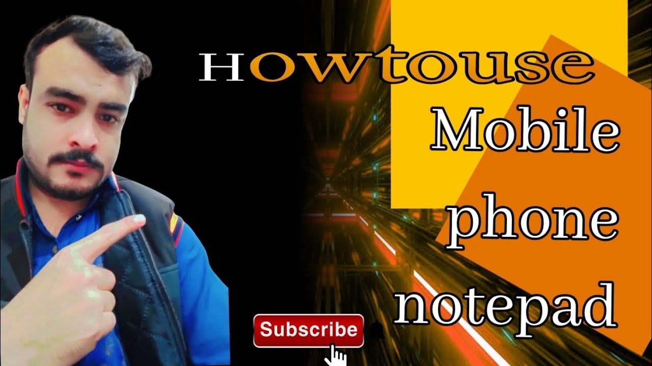 How to use mobile Notepad 👉 on Sardar Tech Official 