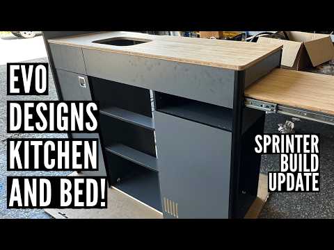 Evo Designs Kitchen & Murphy Bed: The Ultimate Sprinter Van Build Update