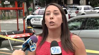 RAW: Police give update on 2 people injured in Arlington shooting inside commercial building