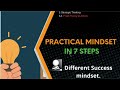 Different Thinking Podcast | Action Mindset 7 Steps to Transform Mindset into Real-World Application