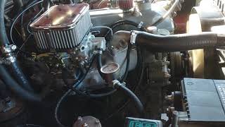 22R Offenhauser intake and Weber Carb 22R Offenhauser intake and Weber Carb
