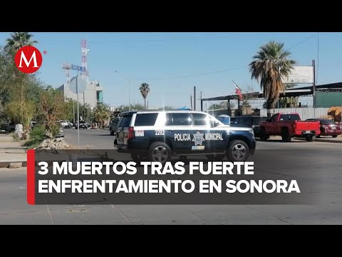 Enfrentamientos en San Luis Río Colorado dejan tres muertos, dos lesionados y un detenido