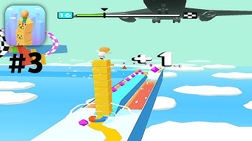 Cube Surfer! - All Levels Gameplay Android, iOS | Part 3 New Update Levels 9-19