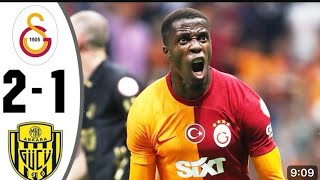 Galatasaray vs Ankaragücü izle.maç sonucu 2/1