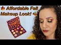 Affordable Fall Makeup Look | ColourPop Good Sport palette and more!