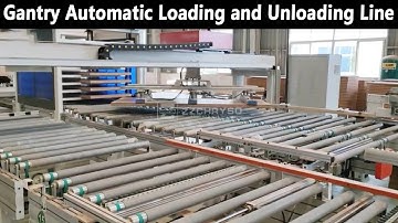 Automatic Gantry Loader & Unloader System for Woodworking | High-Efficiency Material Handling