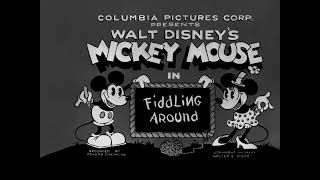 Mickey Mouse - Fiddling Around (1930) with recreated original titles