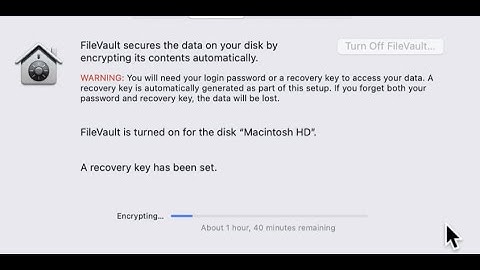 How to encrypt your Mac with Filevault?