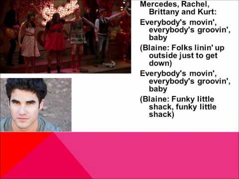 Love Shack Glee Lyrics