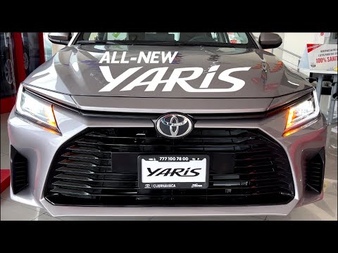 Nuevo Yaris Sedán 2023 Versión S manual. Una después de la básica