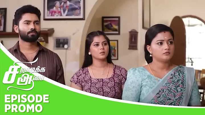 Siragadikka Aasai | Episode Promo | 30th May 2025