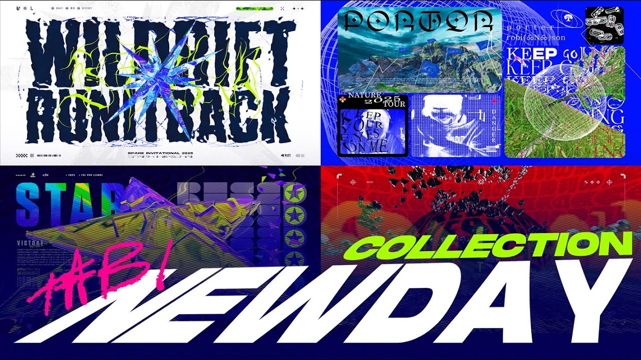 NEWDAY Video Graphic Collection // VOL01