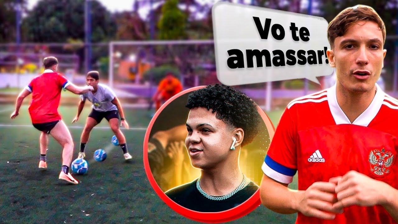 COMEÇOU!! PRIMEIRO TREINO COM BOLA PARA O X1 CONTRA O ISAAC!!