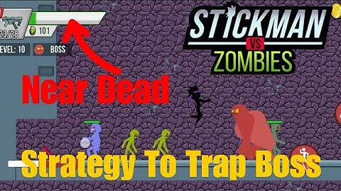 Stick Vs Zombies: Can We Survive The Secret Lab Max Level Boss? | Chapter 5 | Gameplay