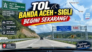 “BEGINI RASANYA LEWAT TOL SIGLI–BANDA ACEH! 🚗🛣️ | Dashcam POV
