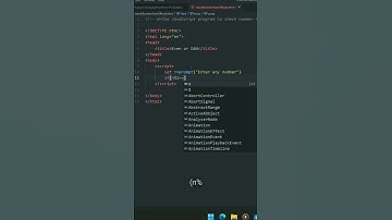 JavaScript Program To Check Number is Even Or Odd 🔥