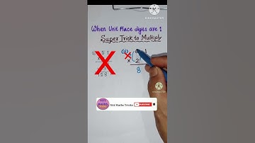 Vedic Math Trick | Math Trick | Maths Tricks | Maths Short Trick #shorts  #youtubeshorts #shortvideo