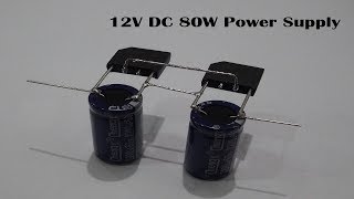 DIY 12V DC 80W Power Supply |  Simple Dual Channel Power Supply