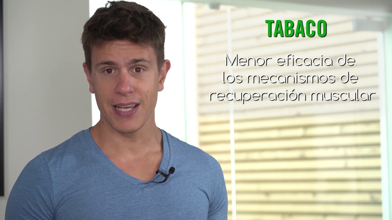 ¿El tabaco afecta a la masa muscular?