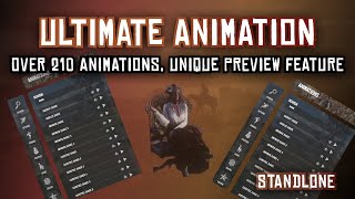 REDM - Ultimate Animation Script [STANDALONE]