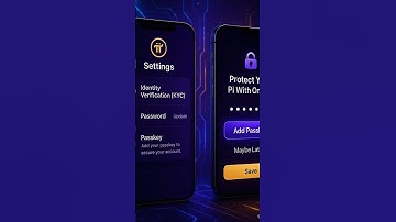 Pi Network Quick Updates ⏩🔑 PROTECT YOUR PI WITH ONE TAP🔑🔔🗣️🤳 PI PASSWORD+ PI PASSKEY (Step by Step)