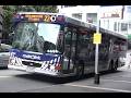 Auckland Central Midtown Bus Stop (Victoria/Queen St.), Bus spotting in Feb, 2011