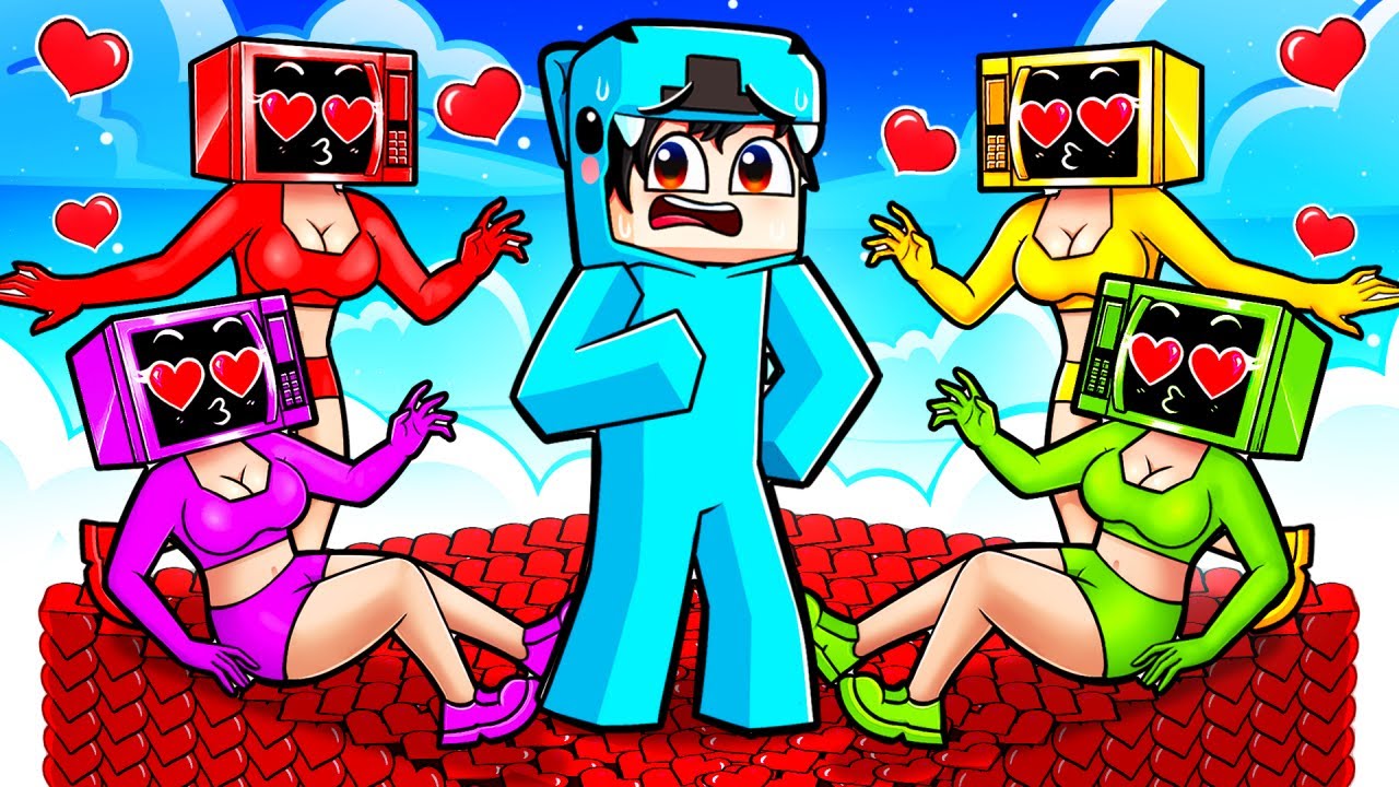 STUCK on ONE HEART Block With CRAZY MICROWAVE SISTERS!
