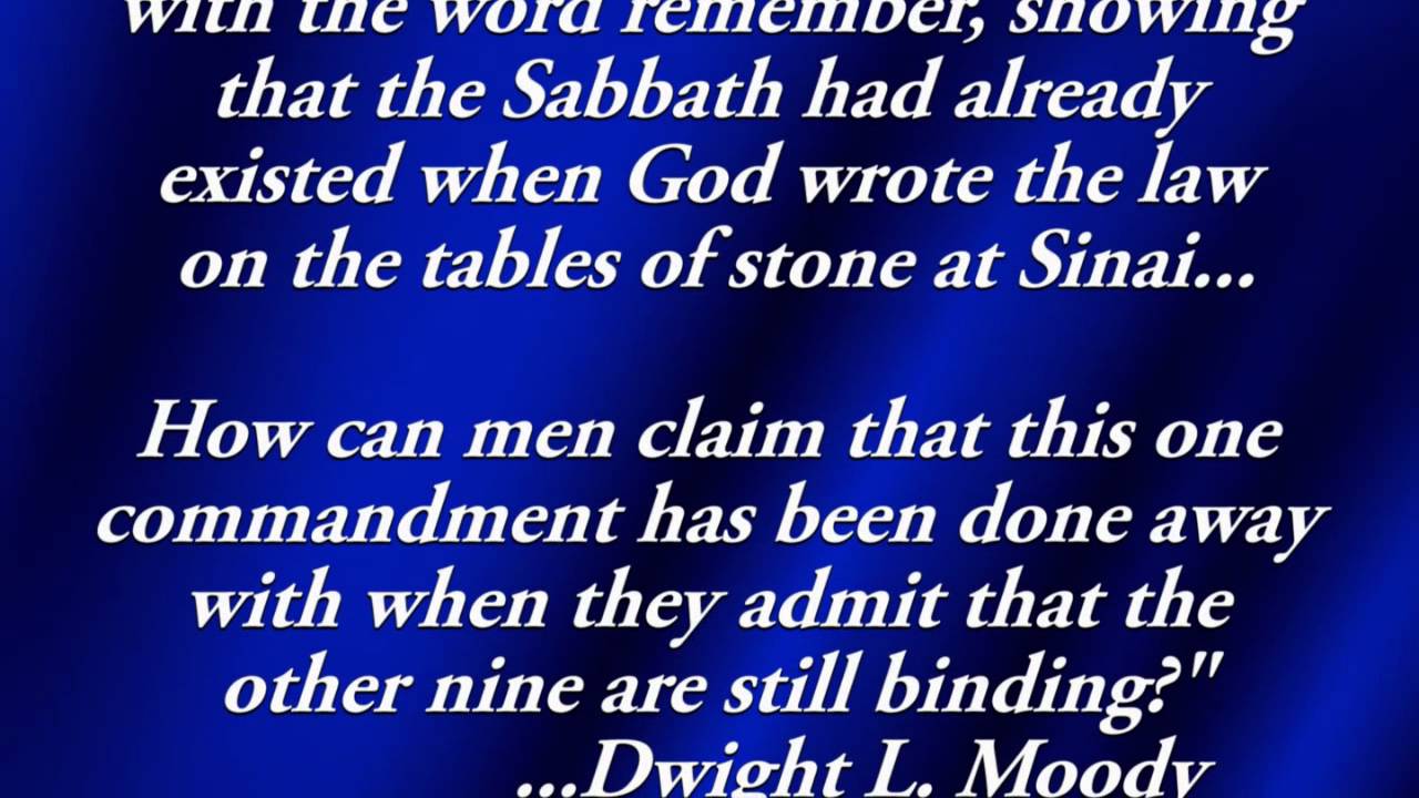 Nine Commandments? - Richard Rives - YouTube