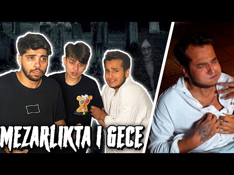 GECE GİZLİCE MEZARLIKTA KALMAK! (BATU FENALAŞTI)