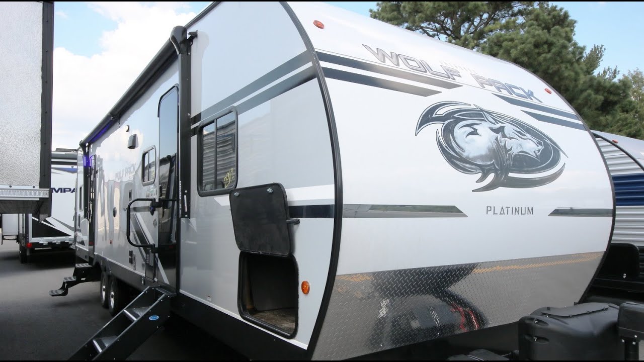 2021 Forest River Cherokee Wolf Pack 25PACK12+ Toy Hauler Travel