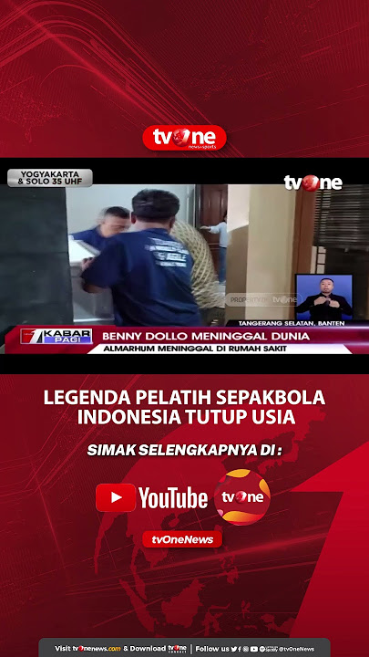 Download lagu Legenda Sepakbola Indonesia Tutup Usia #tvone #bennydollo #sepakbola #shorts #timnasindonesia