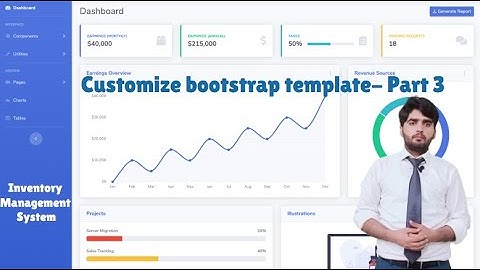 How to Customize Bootstrap Template (Part 3) | Hindi, Urdu
