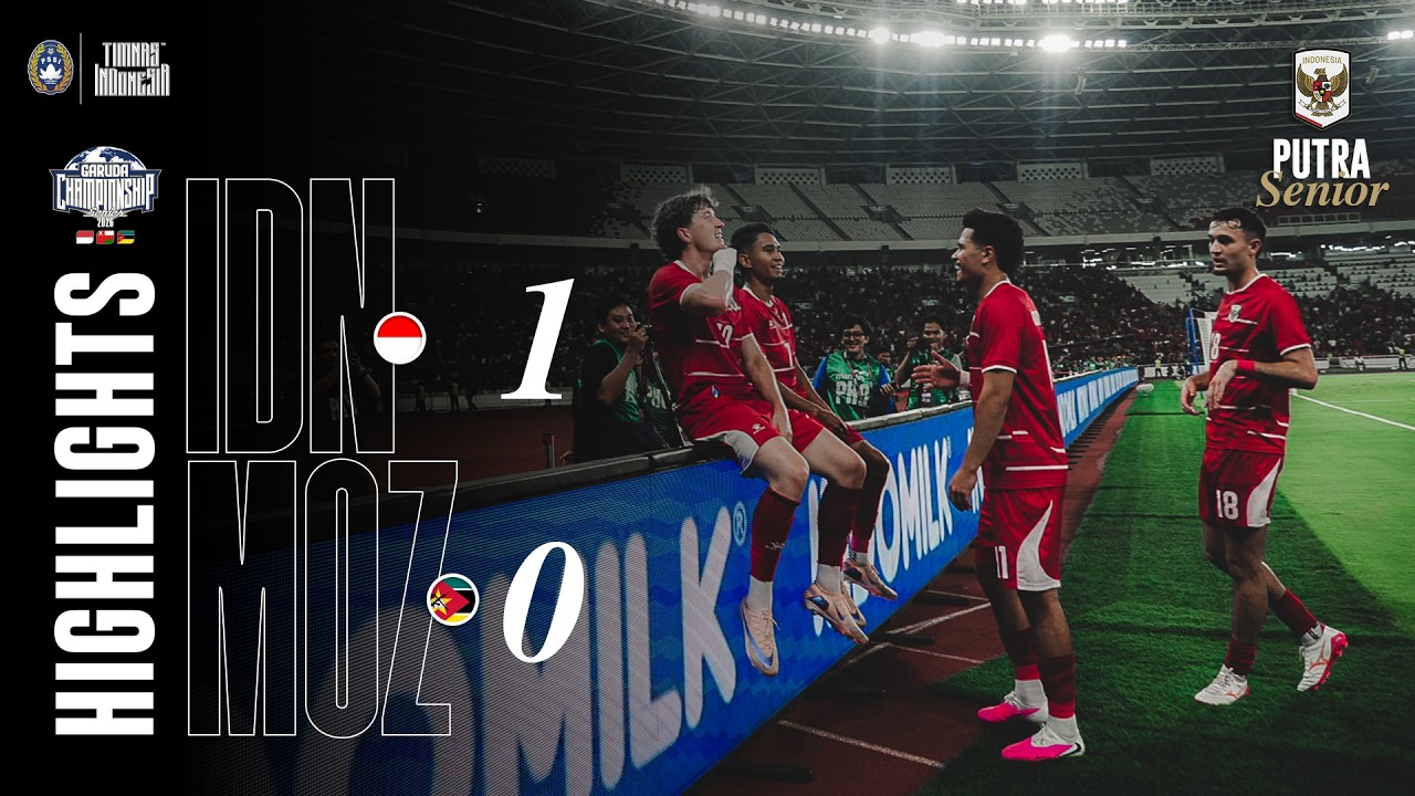 HIGHLIGHTS | Indonesia vs Mozambique | Garuda Championship Series