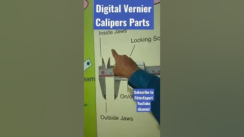 Digital Vernier Caliper Parts Use