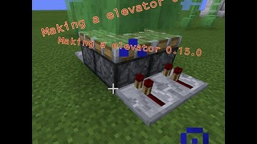 Minecraft Pe-Working elevator (Adventure world only) 0.15.0