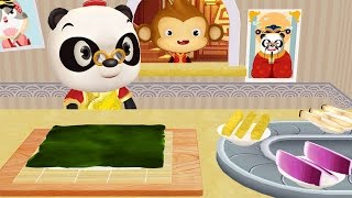 Awesome AKG.Play Dr Panda Restaurant Asia Food Learn How To Make Sushi-Japanese Soup Kids Games screenshot 1