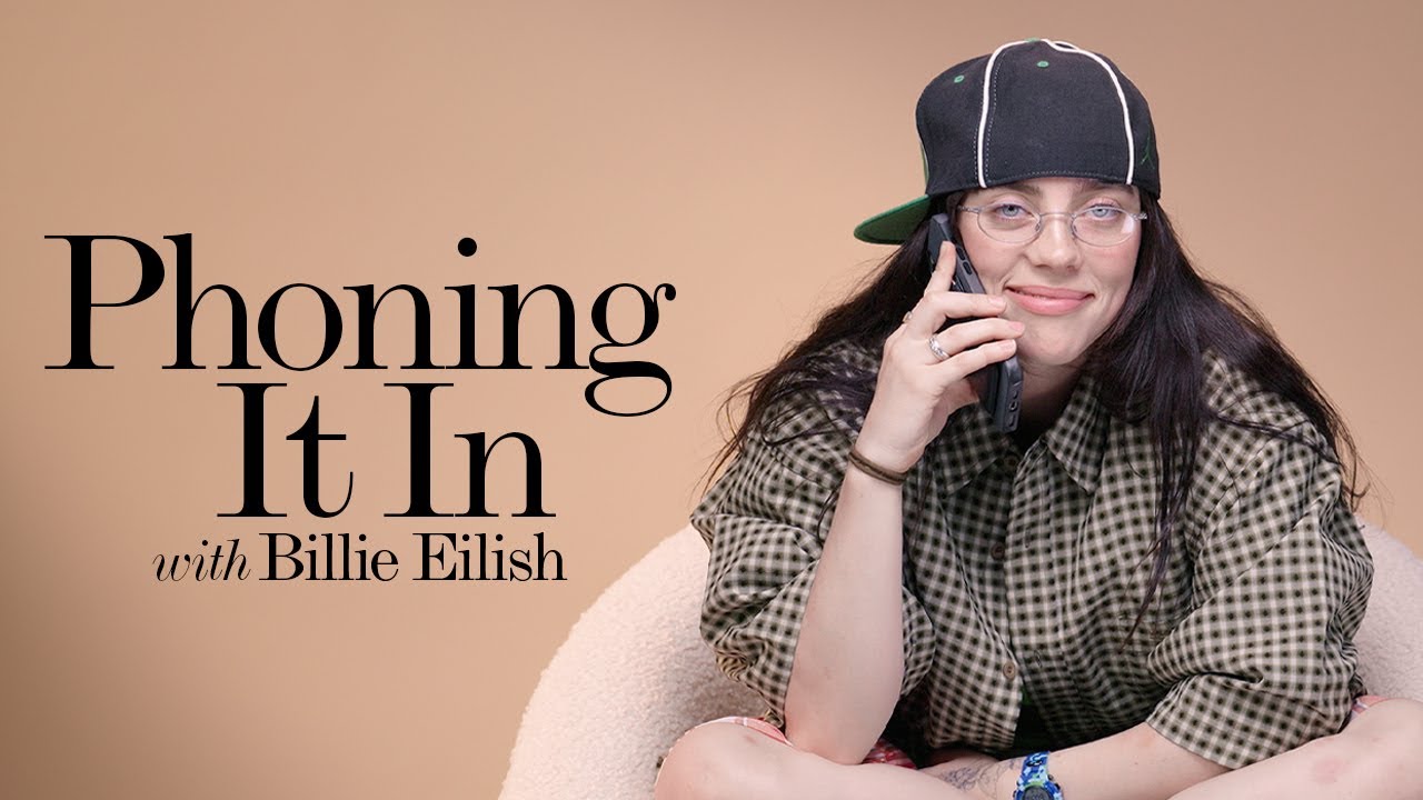 Billie Eilish Prank Calls Margot Robbie, Tyler, The Creator & Dakota Johnson | Phoning It In | ELLE